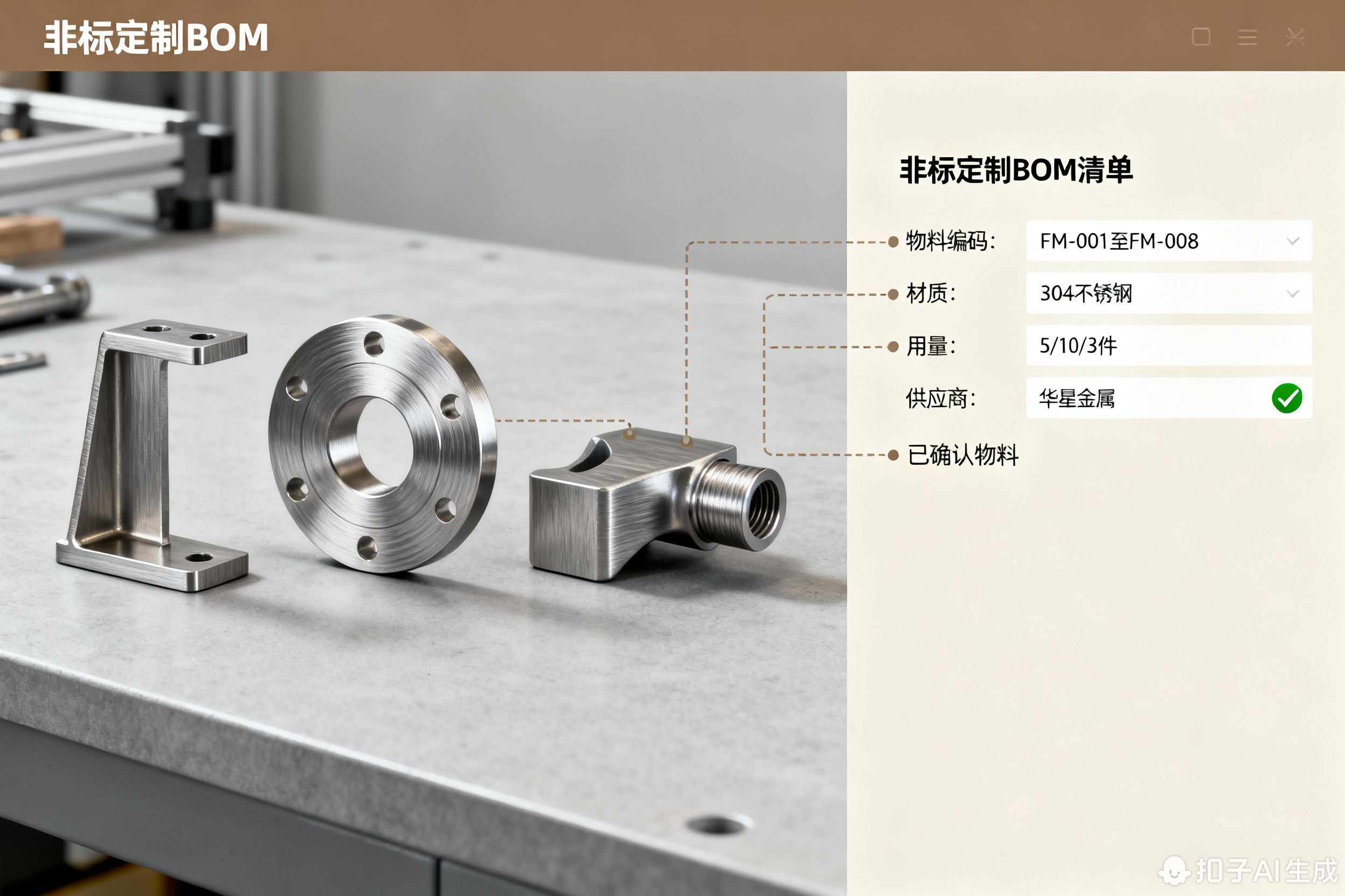 非标金属定制管理方案
